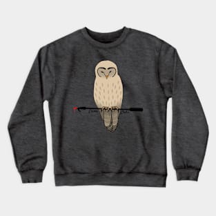 The Owl & The Blow Poke Crewneck Sweatshirt